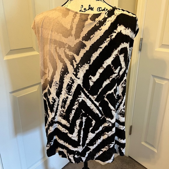 Calvin Klein 1X Cowl Neck Blouse, NWOT - Picture 7 of 10